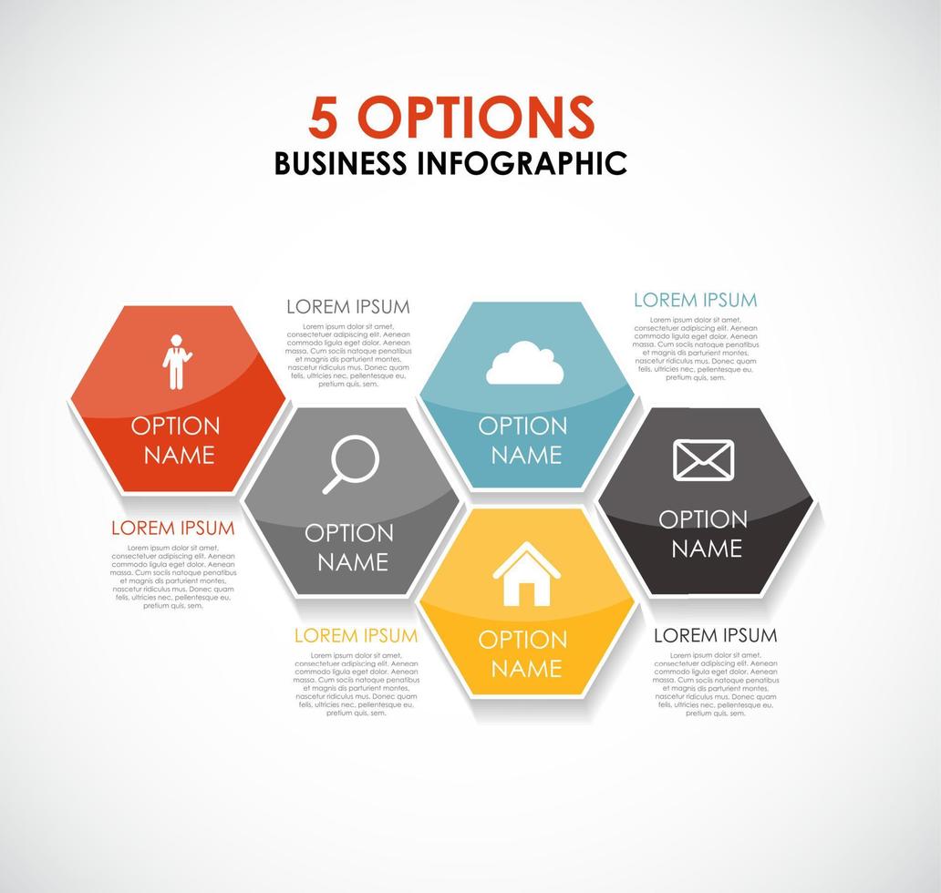 Infografik-Vorlagen für Business-Vektor-Illustration. eps10 vektor