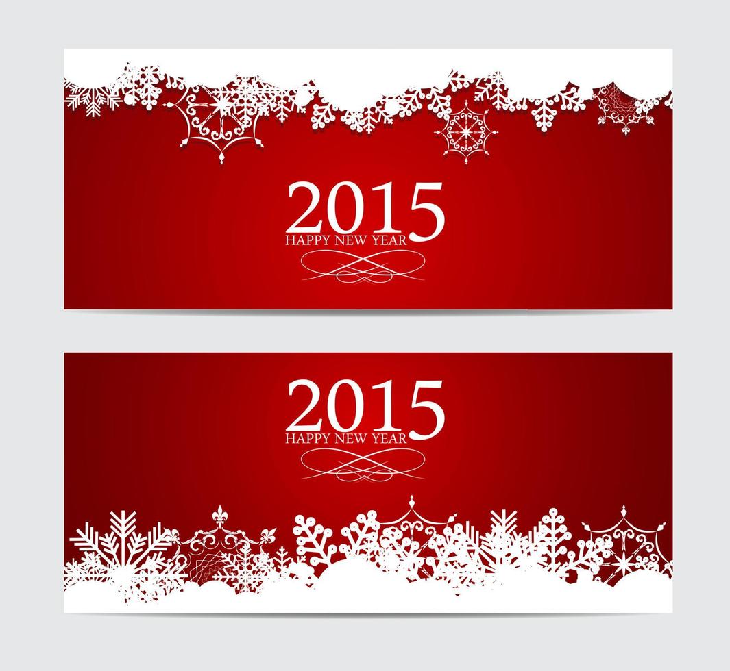 abstrakte Schönheit 2015 Neujahr Hintergrund. Vektor-Illustration vektor