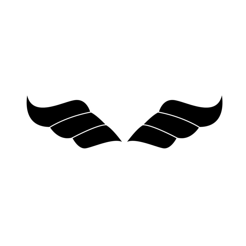 Flügel-Logo-Zeichen vektor