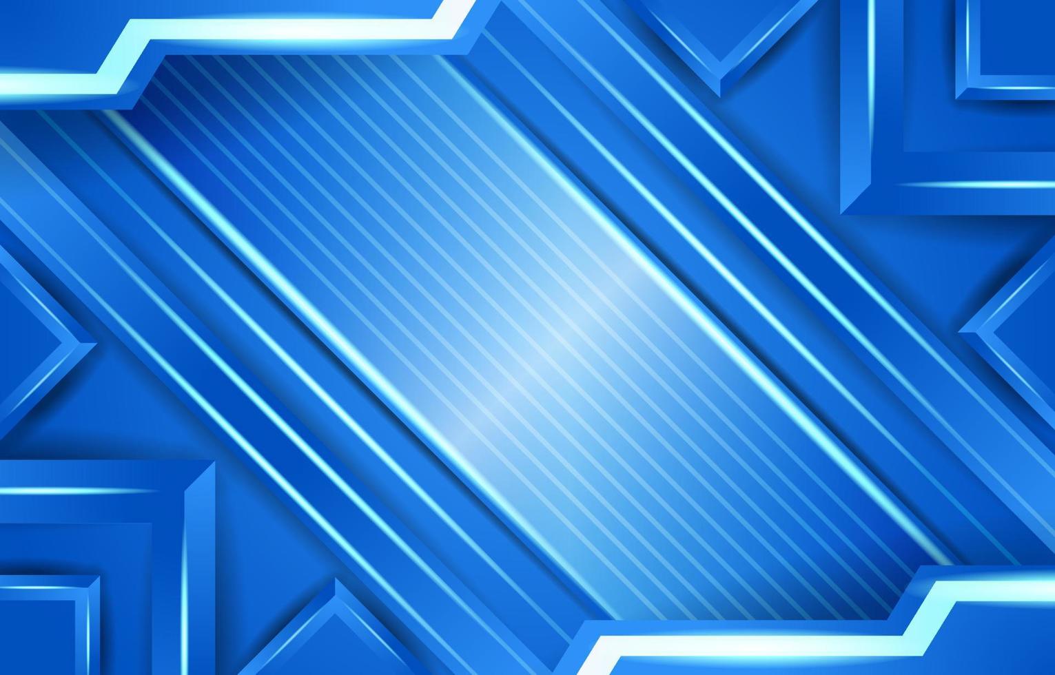 blauer moderner abstrakter Hintergrund vektor