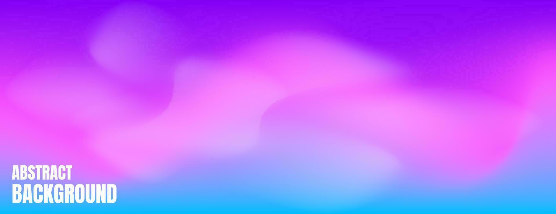 Rosa, Blau und Lila unscharf abstrakter Hintergrund mit Nebel vektor