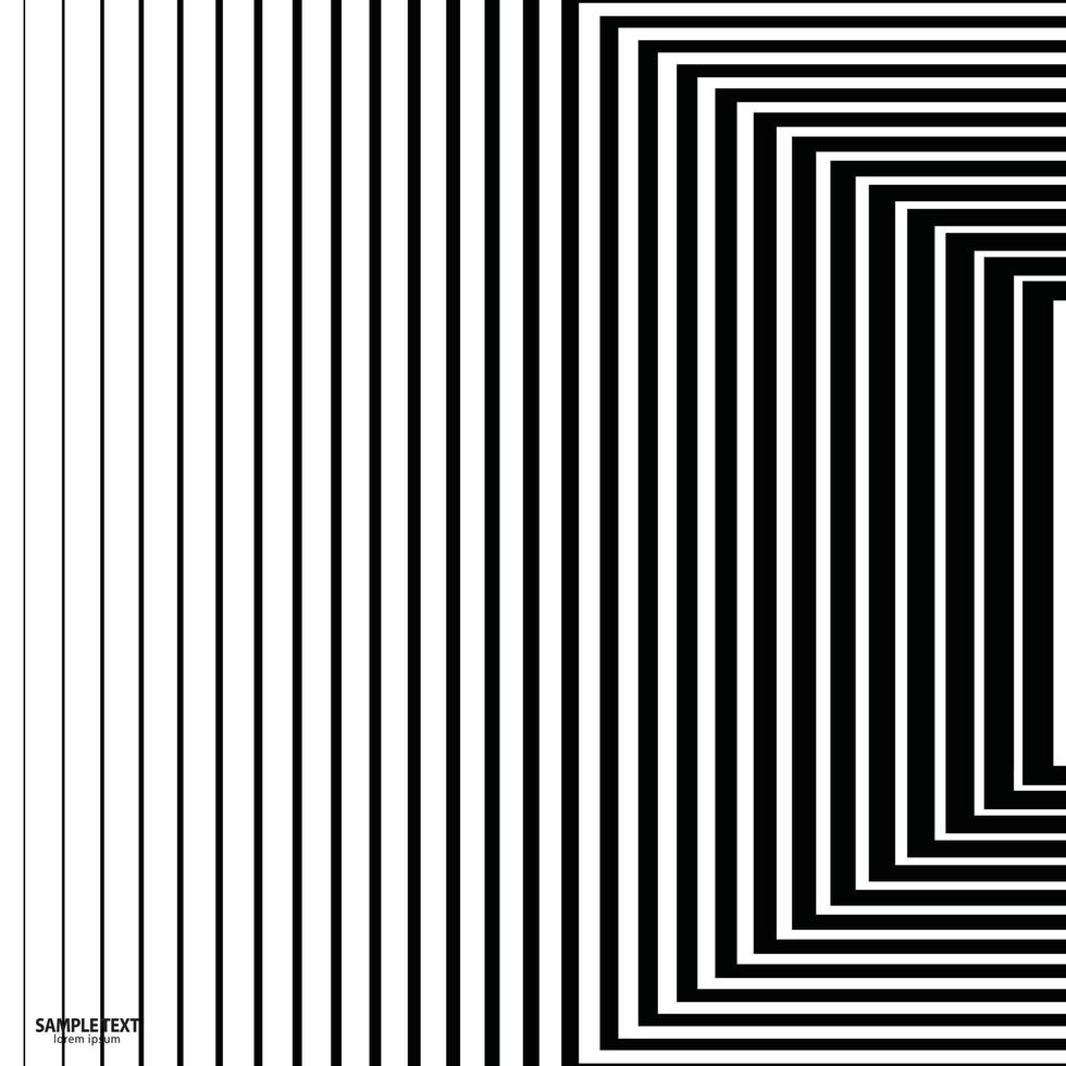 geometrisches Vektormuster. abstrakte Linienstruktur. Vektor-Boxen-Hintergrund. quadratischen Rahmen streichen. kreative Designvorlagen. Abbildung eps 10. vektor