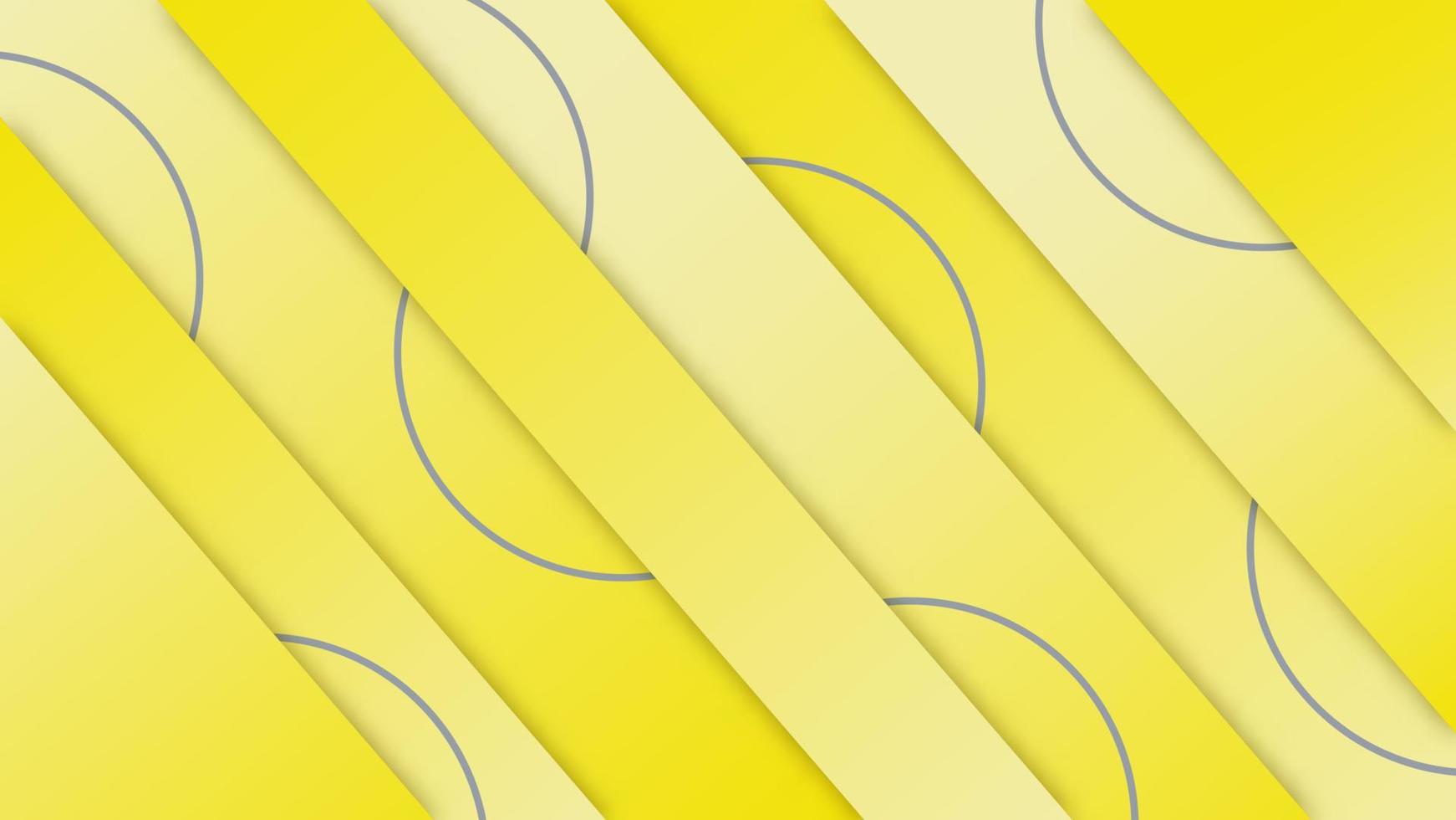 abstrakter moderner gelber Hintergrund für verschiedene Zwecke vektor