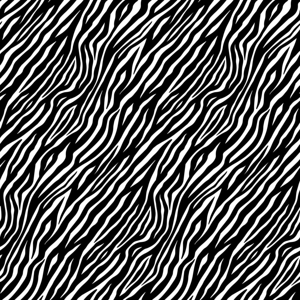 fantastisk zebra djurmotiv vektor sömlös mönsterdesign