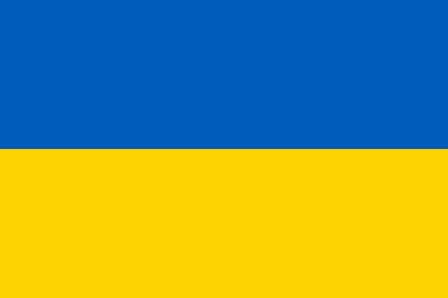 ukraine flagge vektor