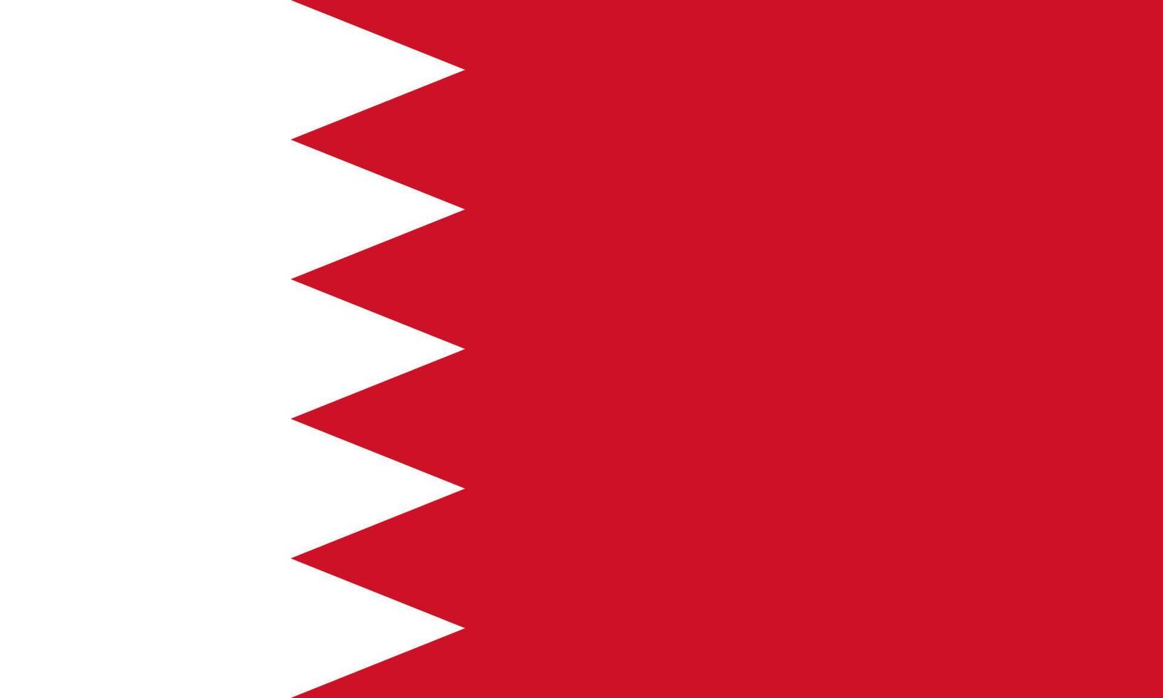 bahrain flagge vektor