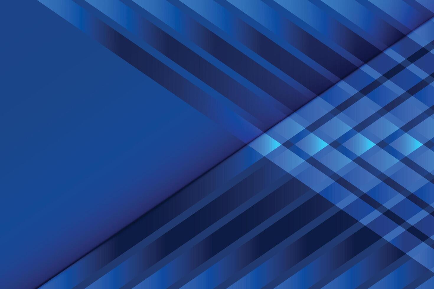 abstrakter blauer Farbhintergrund mit geometrischer Dreiecksform. Vektor-Illustration. vektor