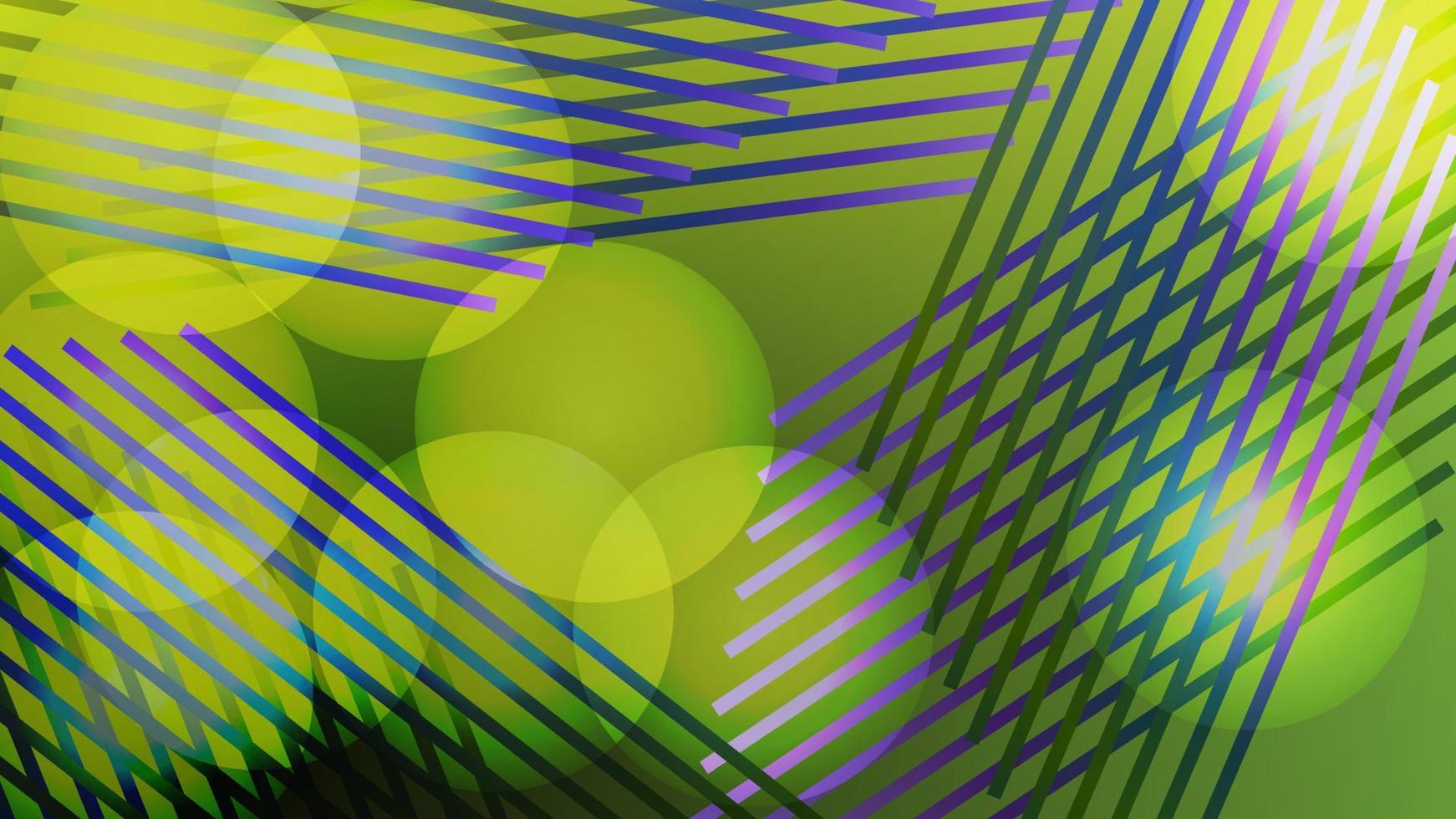 bunter unscharfer Hintergrund mit Kreisen, Lichtern, Linien. moderne abstrakte Farbverlaufskarte. Geschäftsplakat. vektor