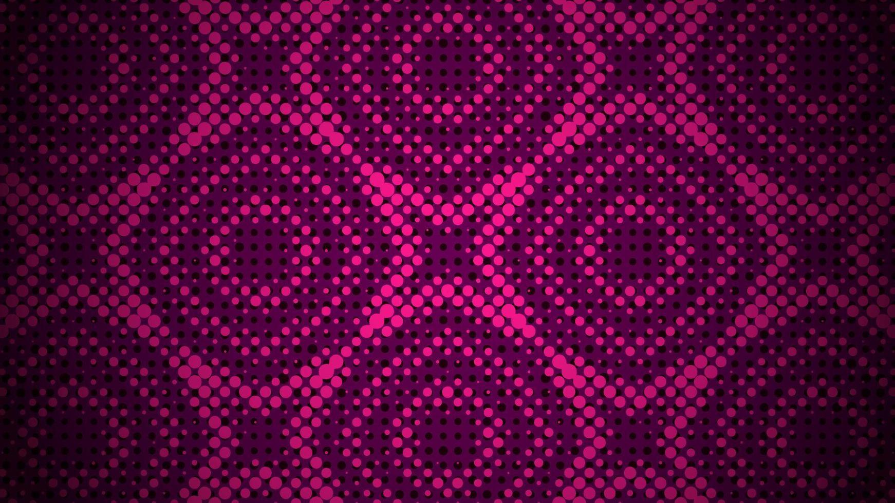 abstrakter dekorativer geometrischer Halbtonhintergrund. Karte im Pop-Art-Stil. Grunge-Textur. Business-Banner. vektor