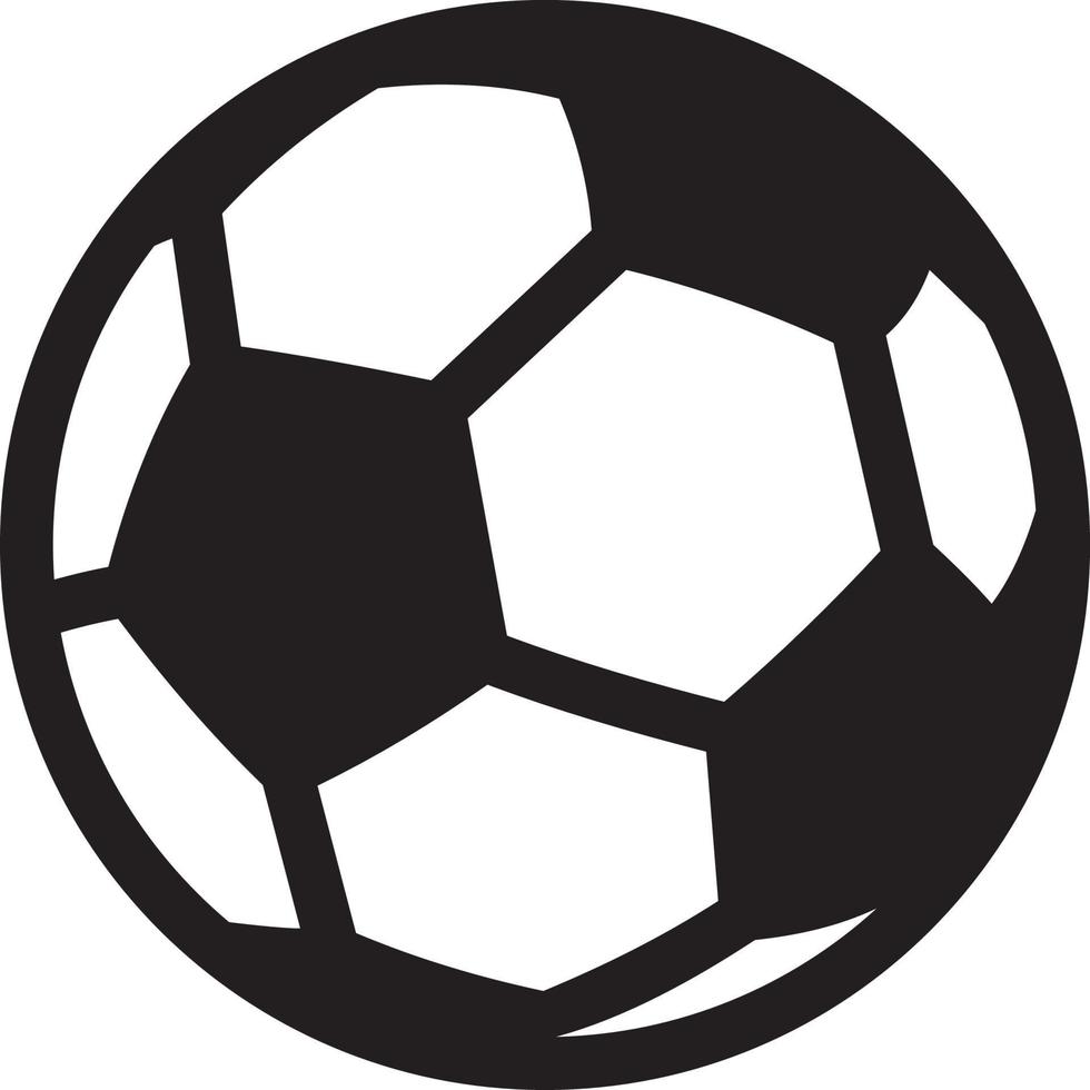 fotboll eller fotboll vektor