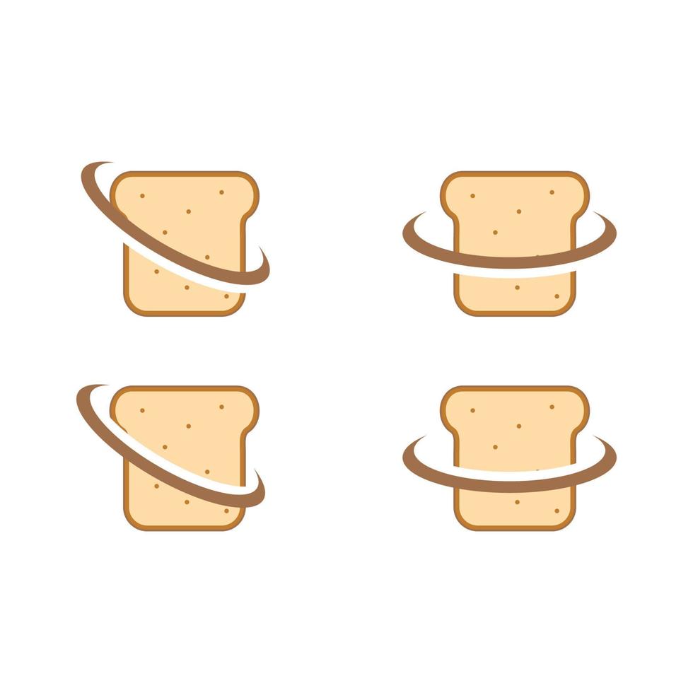 illustration vektorgrafik av bröd logotyp. perfekt att använda för teknikföretag vektor
