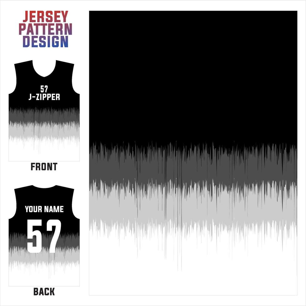 abstrakt koncept vektor jersey mönster mall för utskrift eller sublimering sport uniformer fotboll volleyboll basket e-sport cykling och fiske