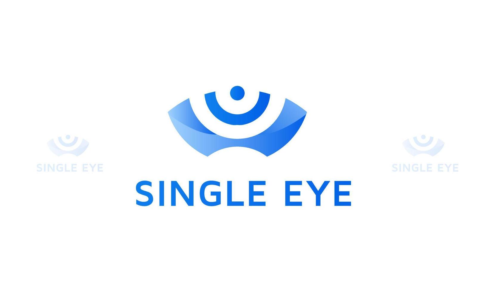 Augen-Logo-Design vektor