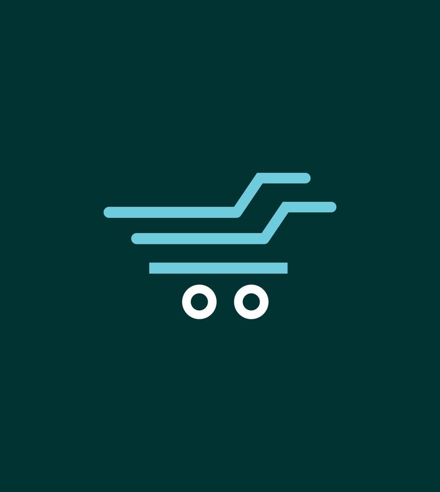 e-handel ikon design vektor