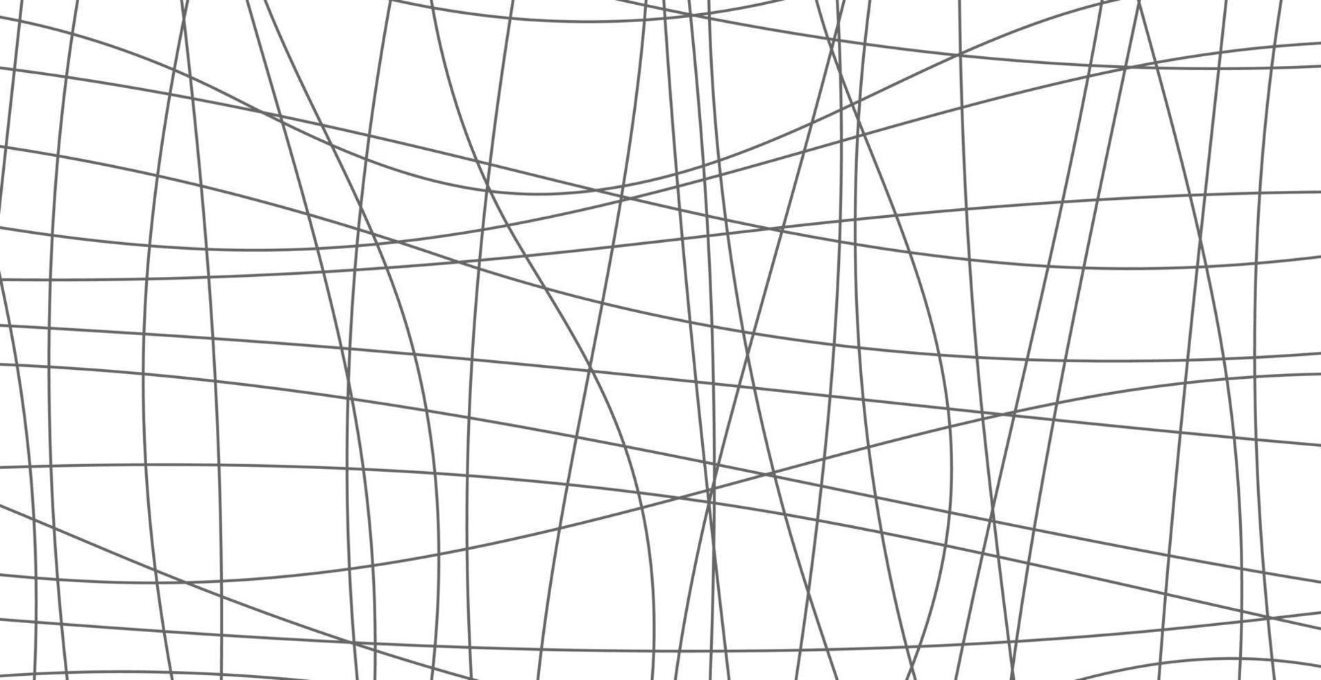 handgezeichnete Linien. abstrakte Musterwelle einfaches nahtloses, glattes Muster, Webdesign, Grußkarte, Textil, Technologiehintergrund, eps 10 Vektorillustration vektor