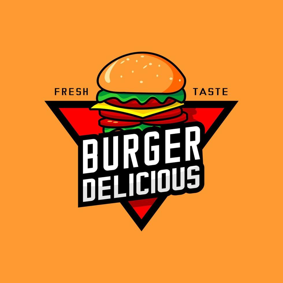 Logo Hamburger Vektor