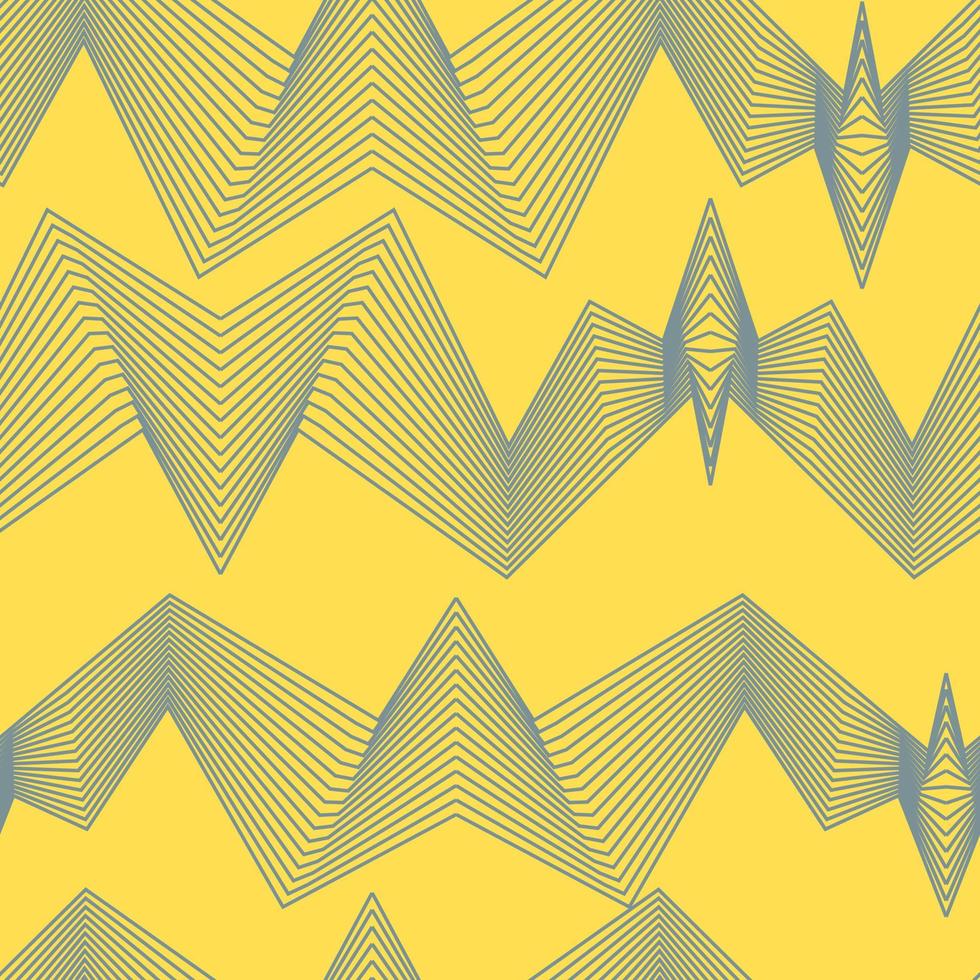 abstrakt randig vektor sömlöst mönster linjeperspektiv raka hörn sicksackar sömlösa mönster bakgrund för webbplatser, vykort, promo bakgrundsbilder för dina kreativa verk