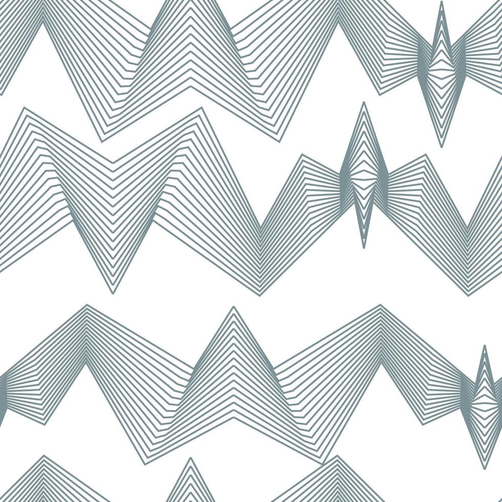 abstrakt randig vektor sömlöst mönster linjeperspektiv raka hörn sicksackar sömlösa mönster bakgrund för webbplatser, vykort, promo bakgrundsbilder för dina kreativa verk
