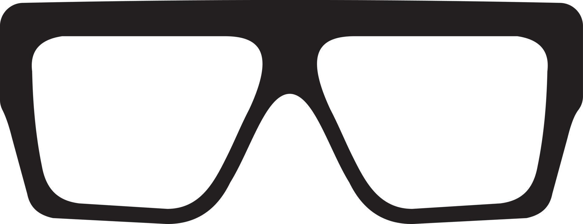 Sonnenbrille quadratischer Vektor