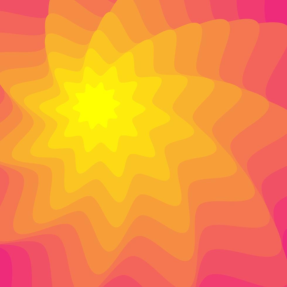 abstrakter Hintergrund mit einem Gradienten-Stern-Design vektor