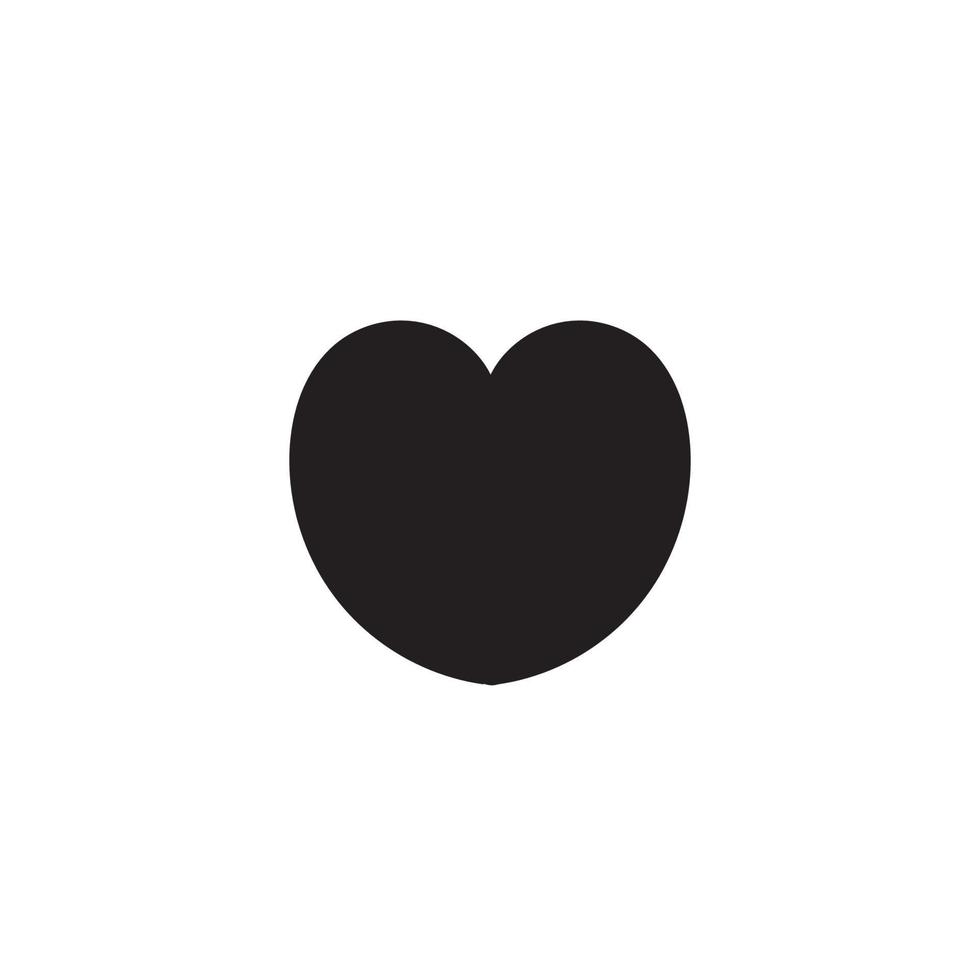 vektorbild av en handritad doodle, linjär hjärtikon. isolerat hjärta på en vit bakgrund vektor