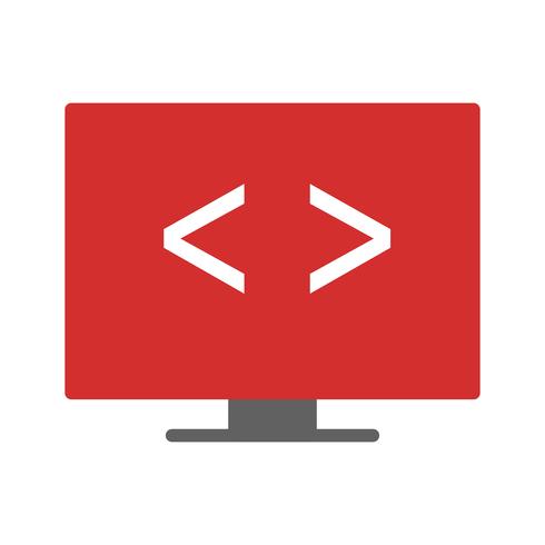 Codeoptimierung Icon Design vektor