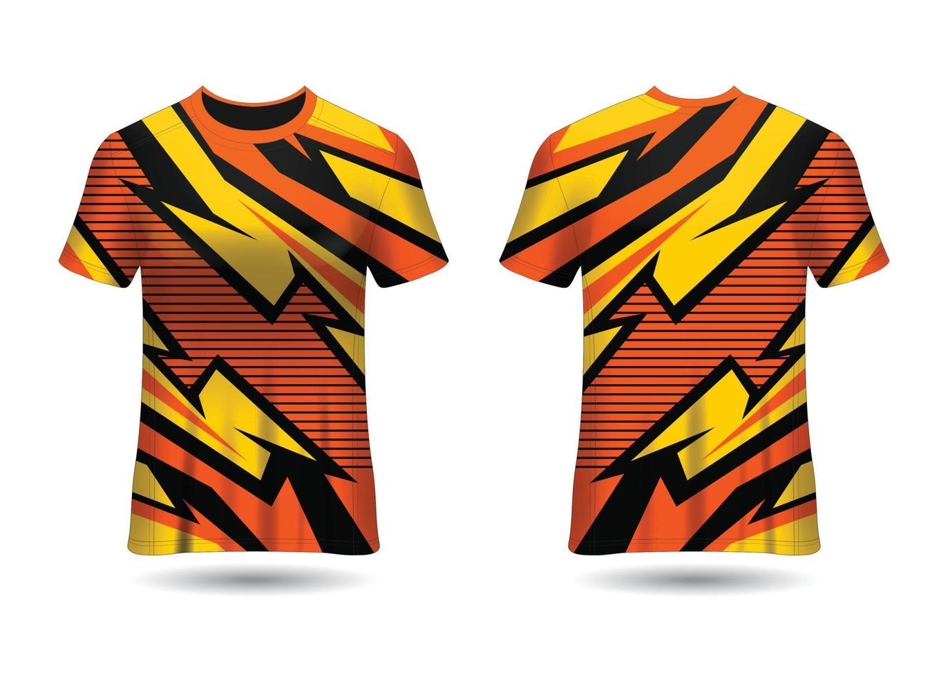 sport racing jersey design vektor mall