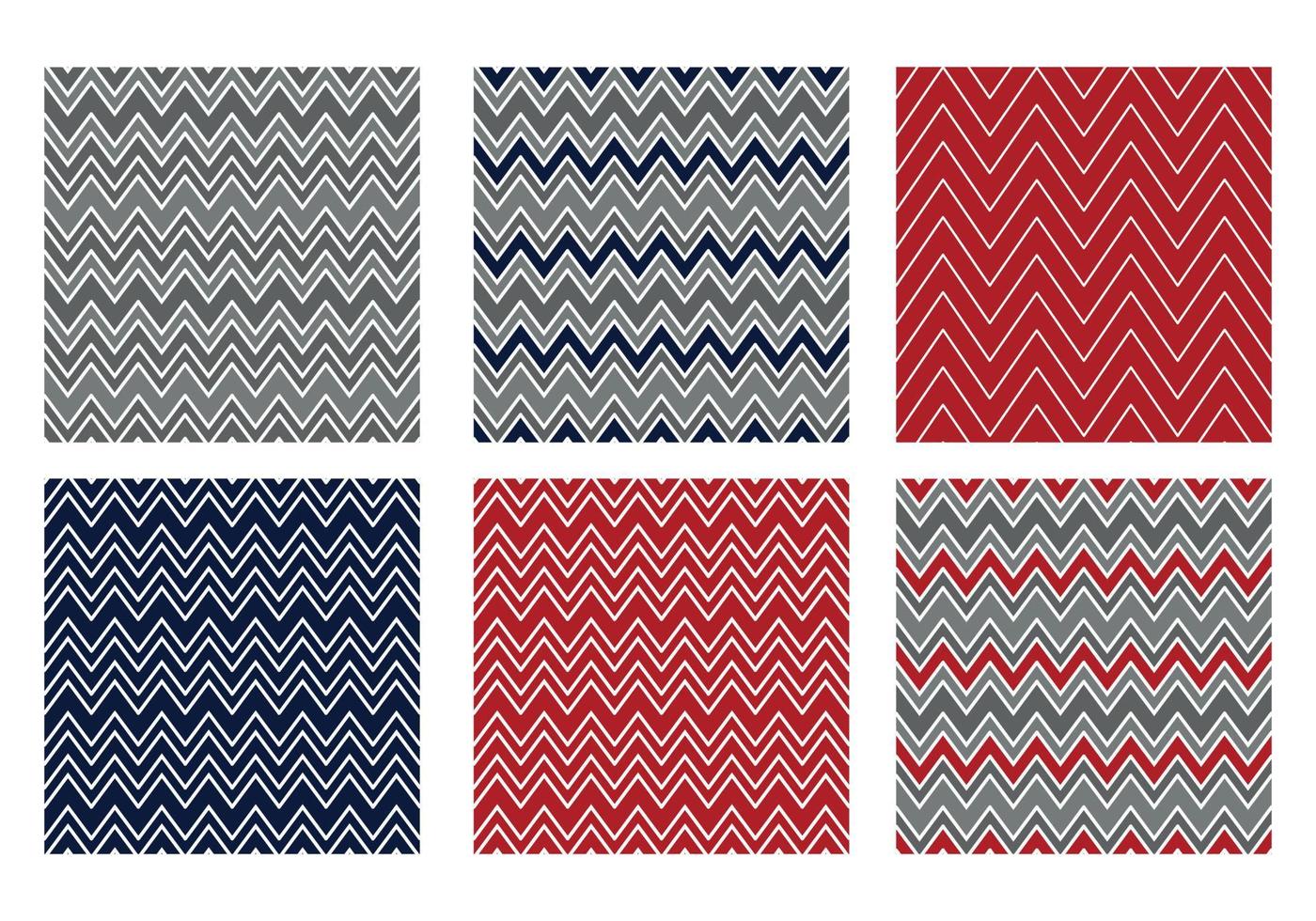 Weihnachten Chevron-Muster vektor