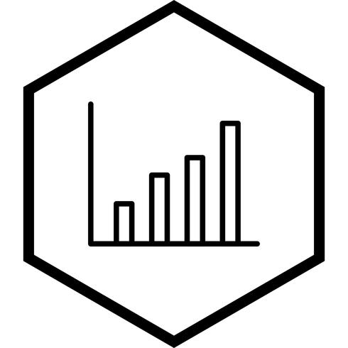 Statistik Ikon Design vektor