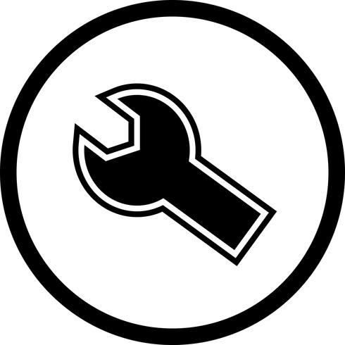 Icon Design konfigurieren vektor