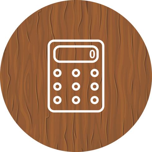 Kalkylator Icon Design vektor