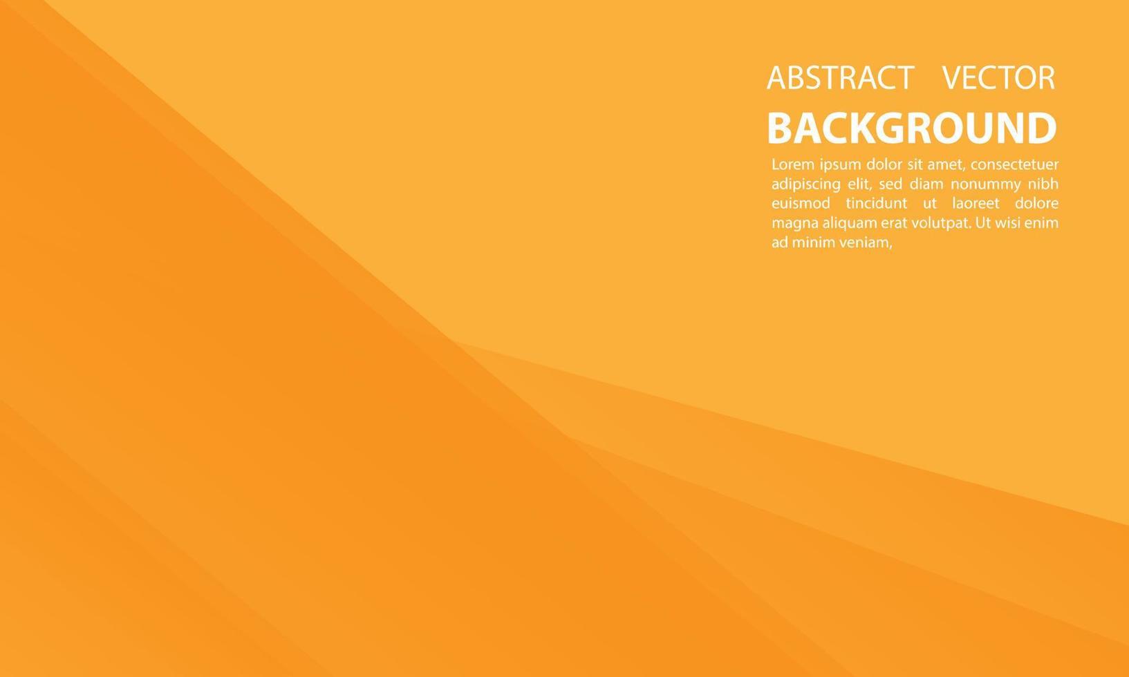 geometrisk abstrakt bakgrundsgradient orange färg, för affischer, banderoller och andra, vektordesign kopieringsutrymme eps 10 vektor
