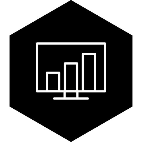 Statistik Icon Design vektor