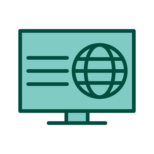 Webseiten-Icon-Design vektor