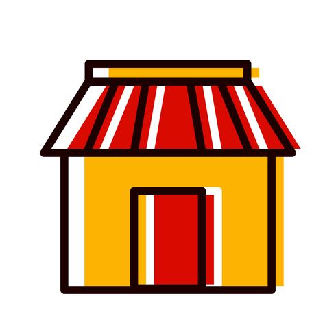 Shop-Icon-Design vektor