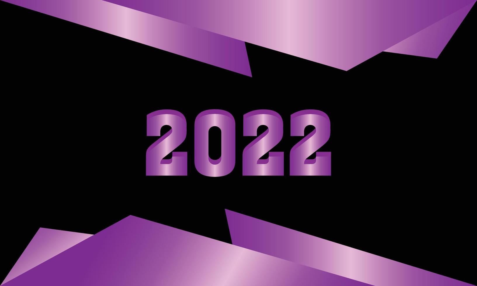 2022 Hintergrunddesign-Vektorvorlage vektor