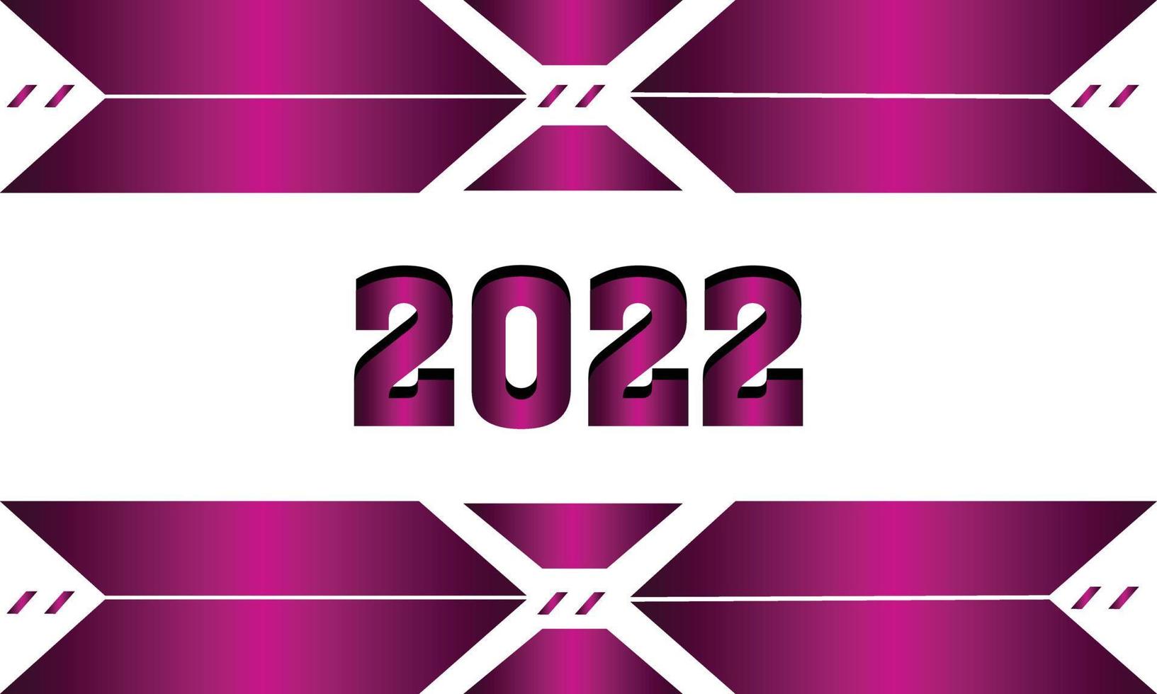 2022 bakgrundsdesign vektor mall