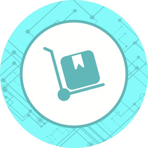 Trolley-Icon-Design vektor