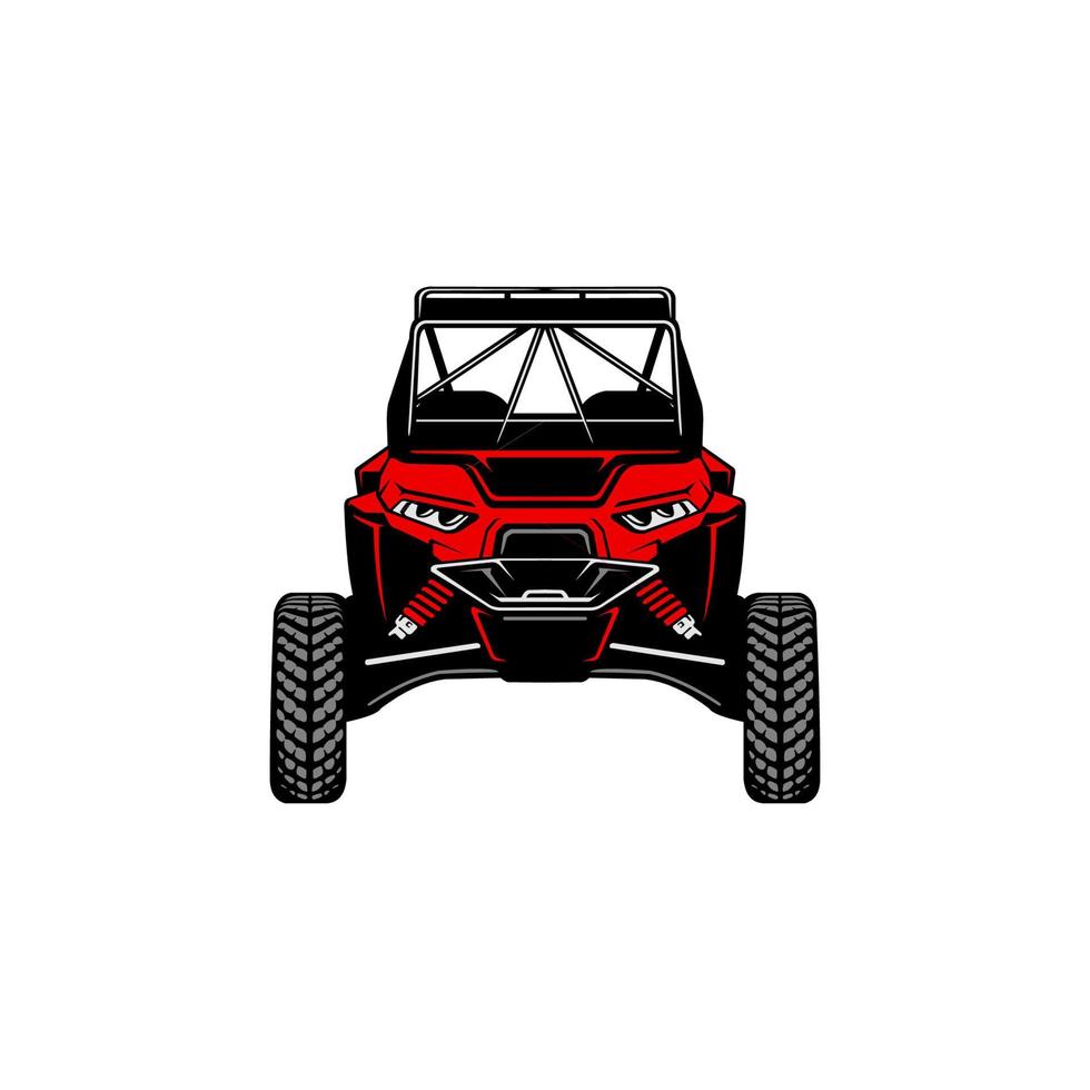 Offroad-Abenteuer-Utv-Buggy-Vektor vektor