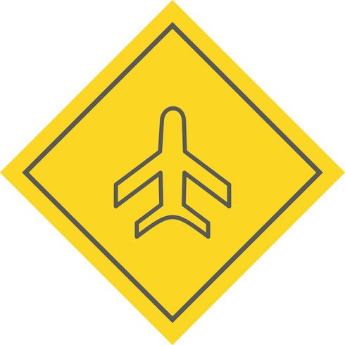 Flugzeug-Icon-Design vektor