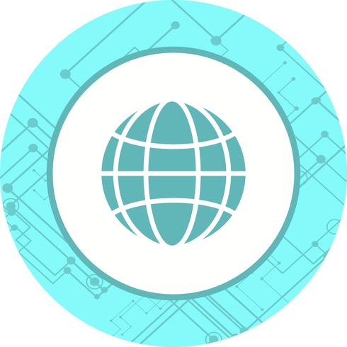 Globe Icon Design vektor