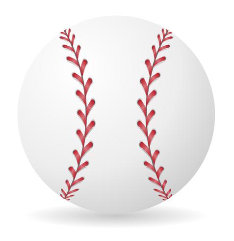 baseball boll vektor illustration