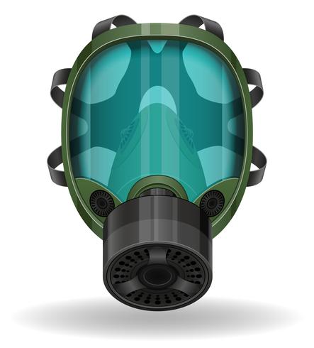 gasmask vektor illustration