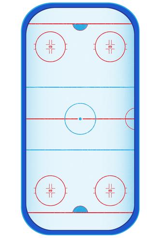 Hockey-Stadion-Vektor-Illustration vektor