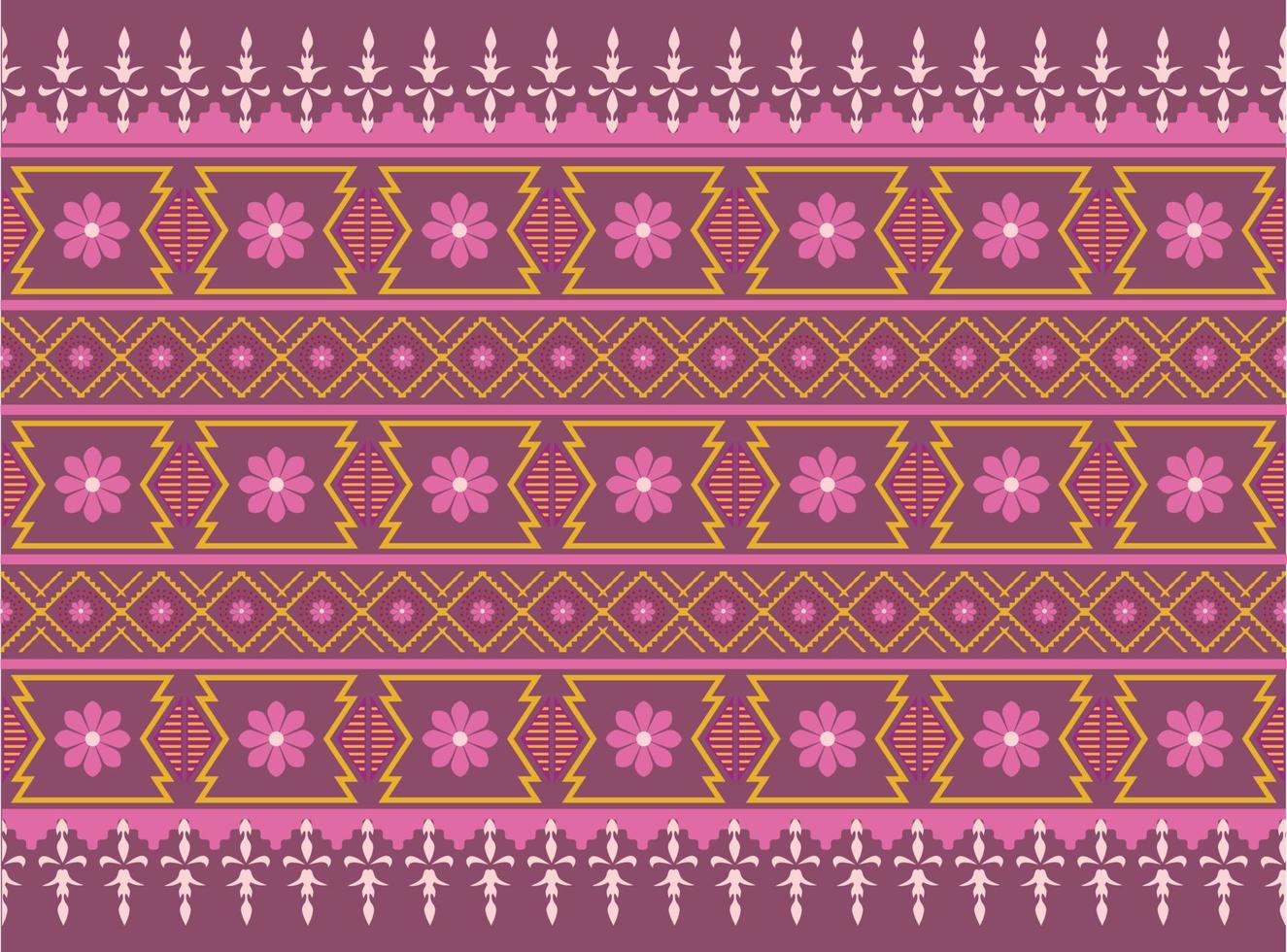 mönster etniskt tyg textur geometrisk vektor aztec orientalisk illustration retro keramiska plattor