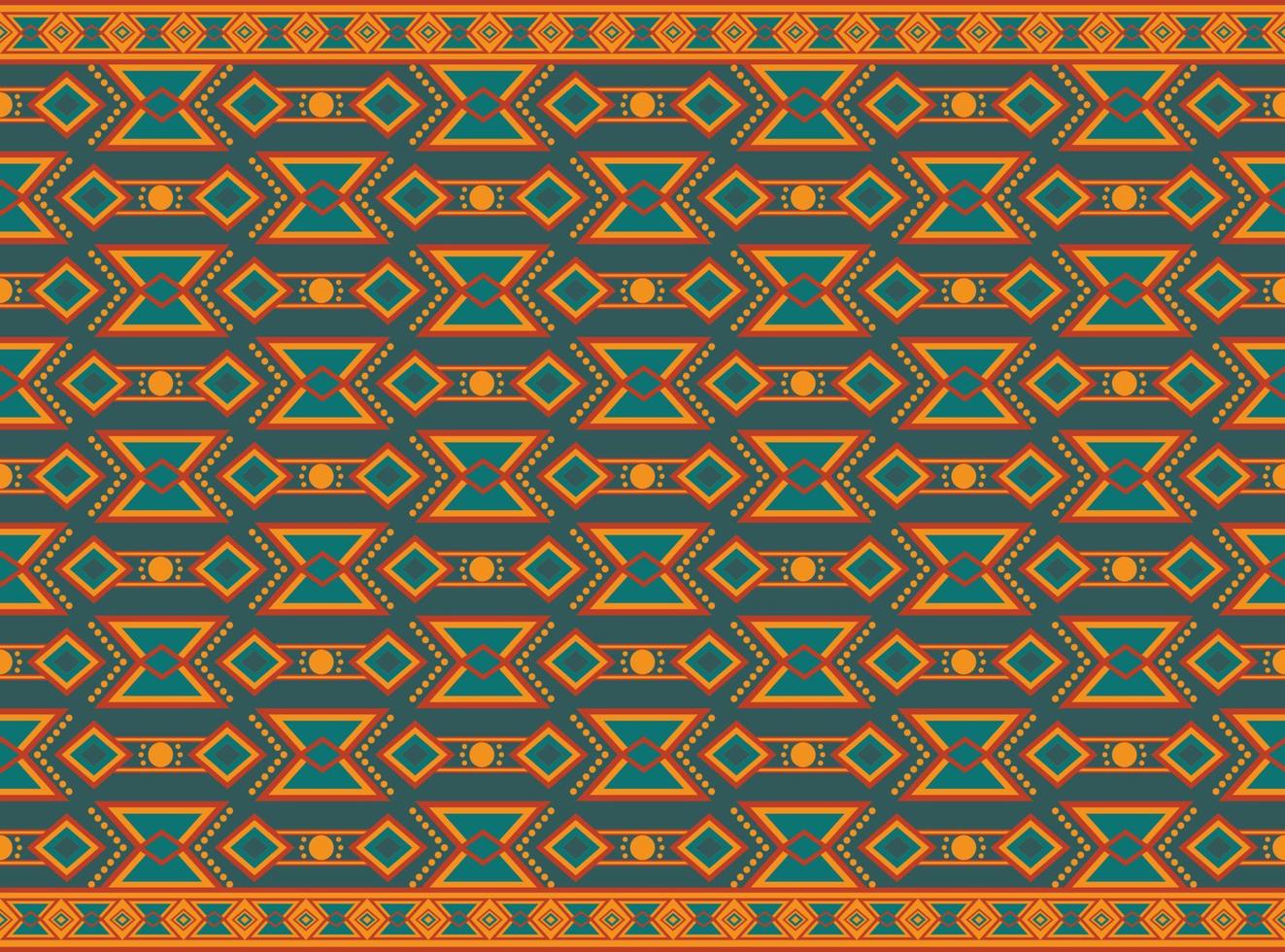 mönster etniskt tyg textur geometrisk vektor aztec orientalisk illustration retro keramiska plattor