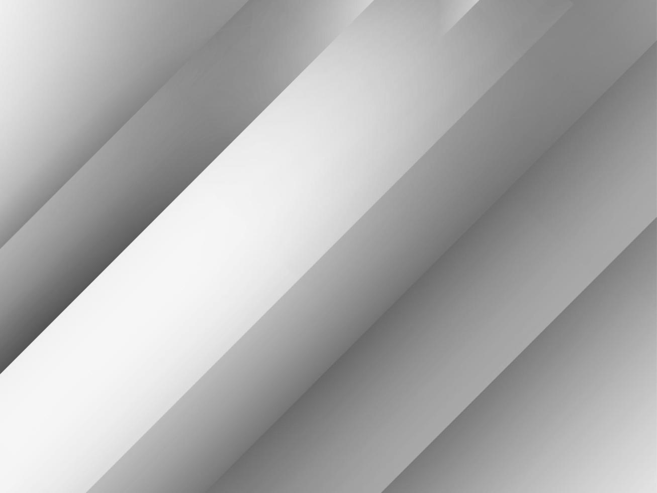 abstrakt grå och vit geometrisk snygg modern bakgrundsdesign vektor