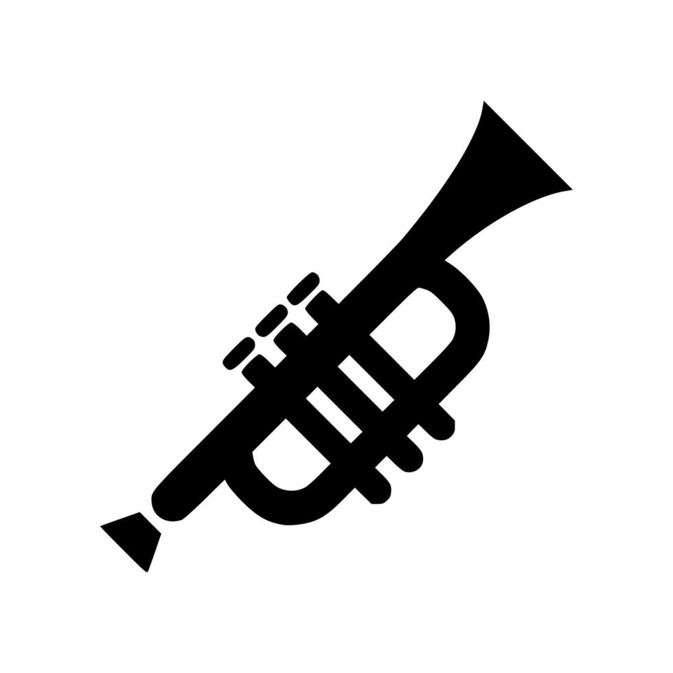 trumpet ikon design vektor