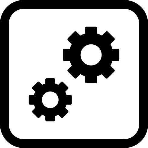 Einstellungen Icon Design vektor