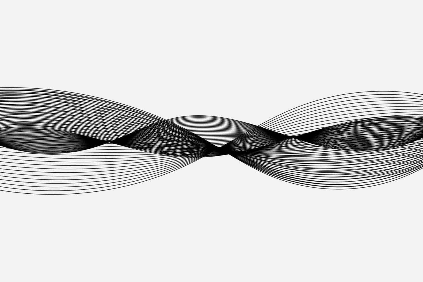 abstraktes Wellenelement für Design. digitaler Frequenzspur-Equalizer vektor